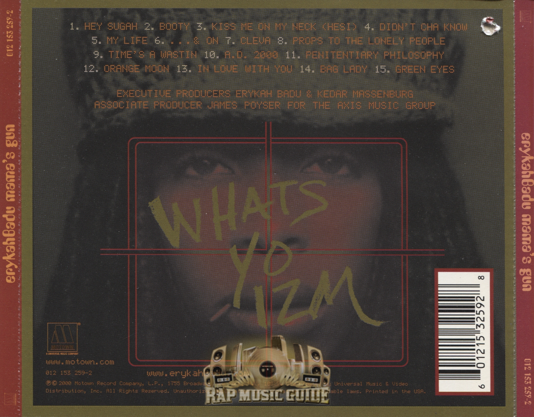 Erykah Badu - Mama's Gun: CD | Rap Music Guide